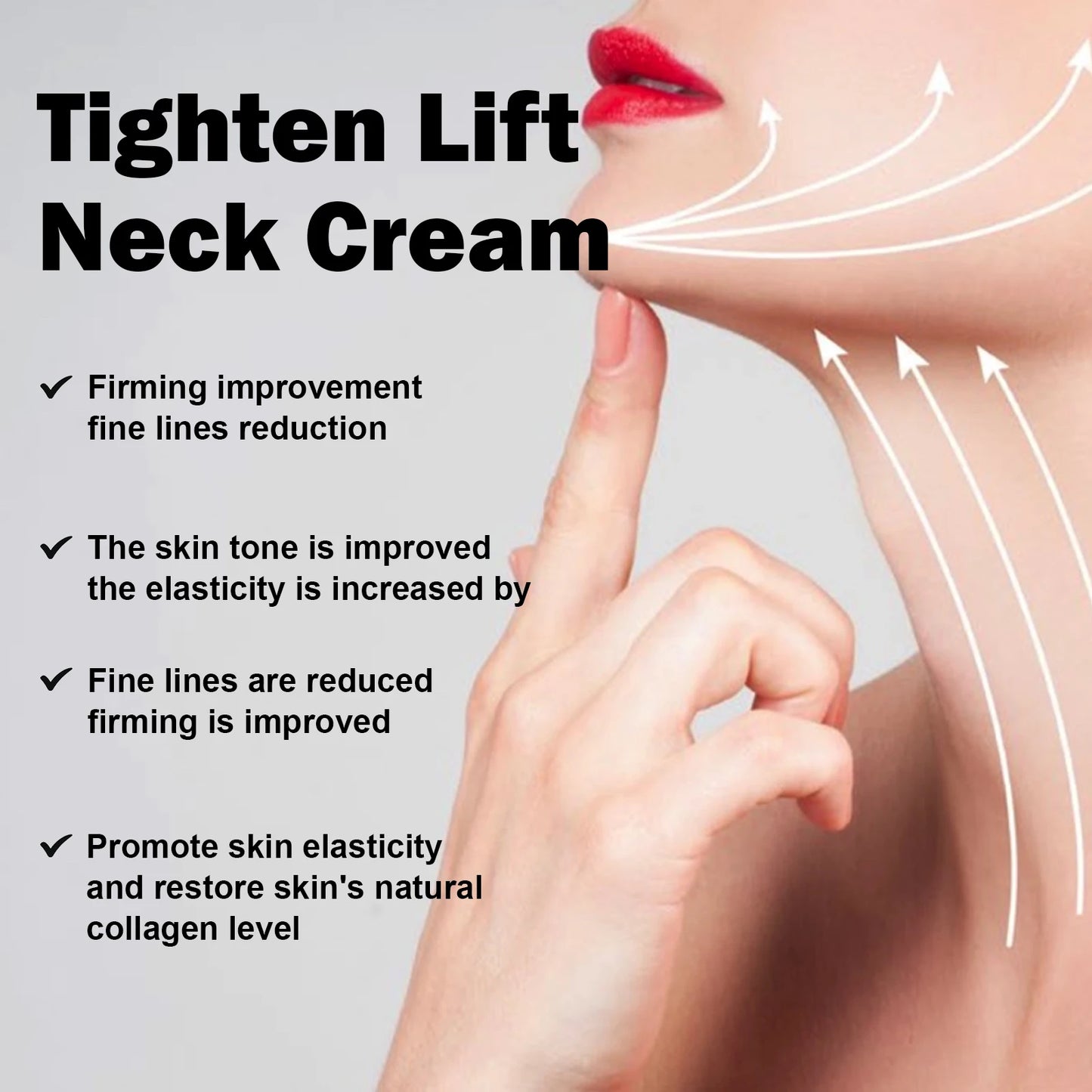 OUHOE Neck Firming Cream – Anti-Wrinkle Lifting Moisturizer 50g