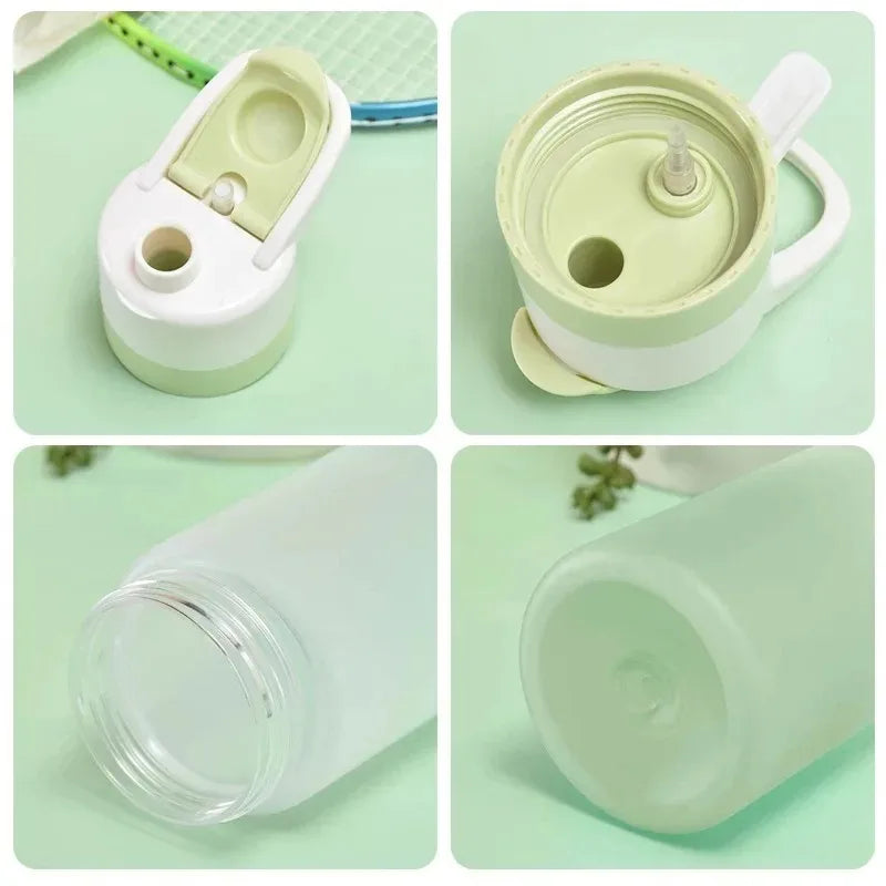 700ml BPA-Free Spray Water Bottle – Leakproof & Portable
