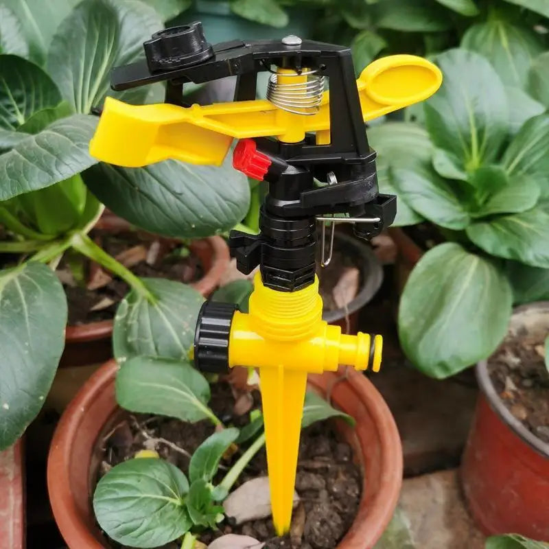 360° Rotary Impact Sprinkler – Adjustable Lawn & Garden Irrigation
