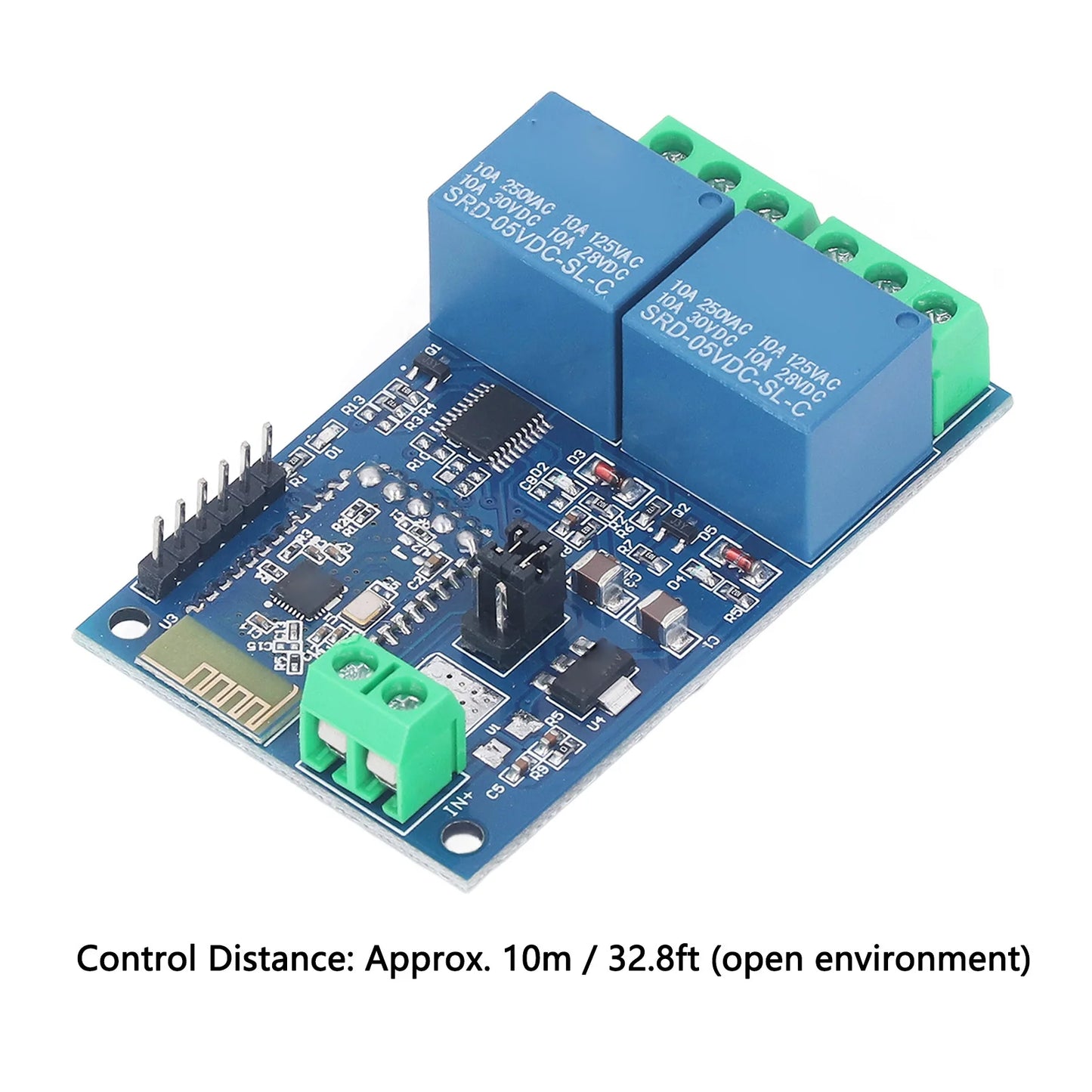 BT Relay Module PCB Easy To Install Professional BT Relay Board APP Control Compact DC5V 2 Channel for Smart Home Appliances Peaceful Pleasures Health and Wellness