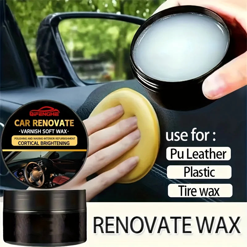 Car Restoration Kit – Interior Wax, Dashboard & Plastic Care
