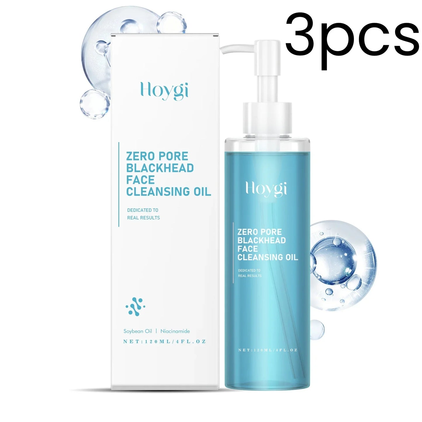 Hoygi Face Cleansing Oil – Makeup Remover & Deep Cleanser 120ml
