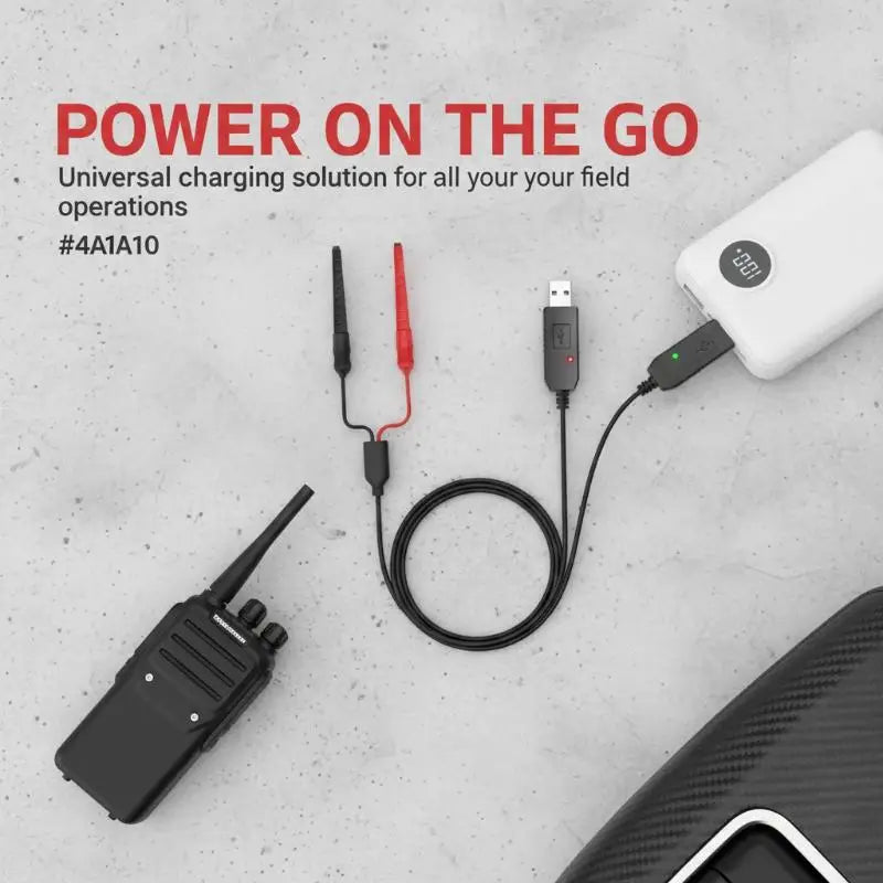 Universal USB Charger Cable for UV-5R BF-888S Walkie Talkies