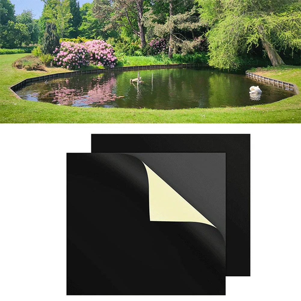 Pond Liner Repair Patch 8''x8'' EPDM Repairing Garden Liners Cleaning