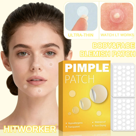 Invisible Waterproof Hydrocolloid Acne Patches – All Skin Types Acne Patch Peaceful Pleasures Health and Wellness