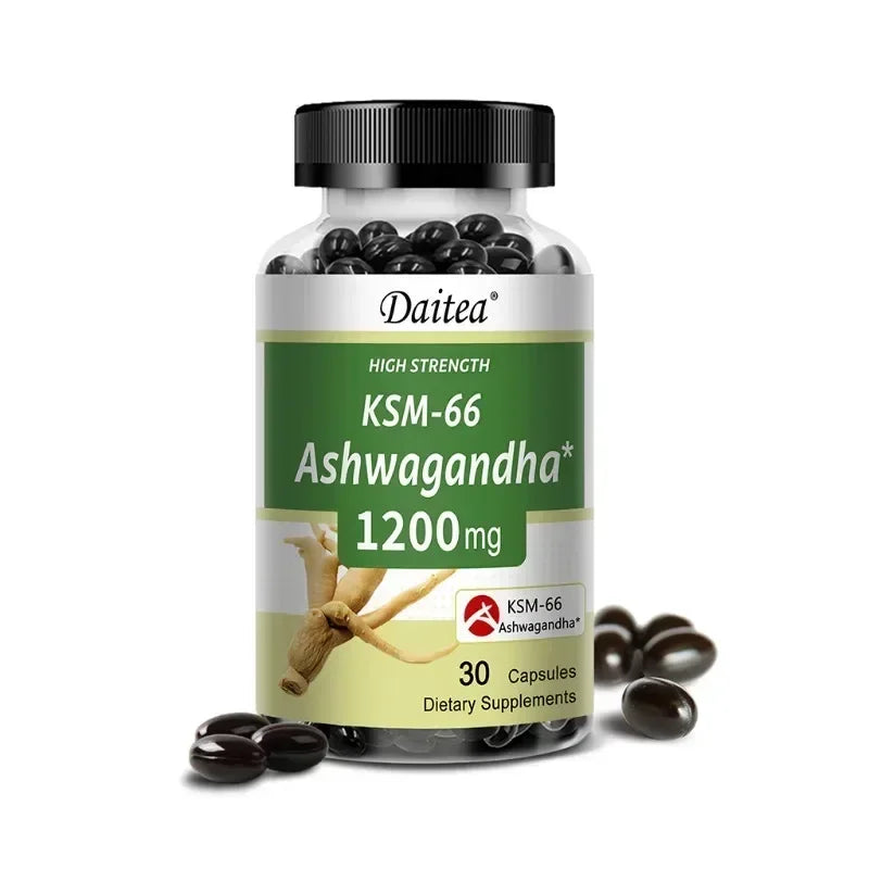 KSM-66 Ashwagandha 1200mg – Stress, Sleep & Mood Support