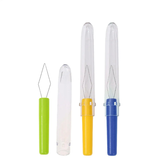 3-Pack Automatic Needle Threader | Hand & Machine Sewing Tool Needle Threader Set Peaceful Pleasures Health and Wellness