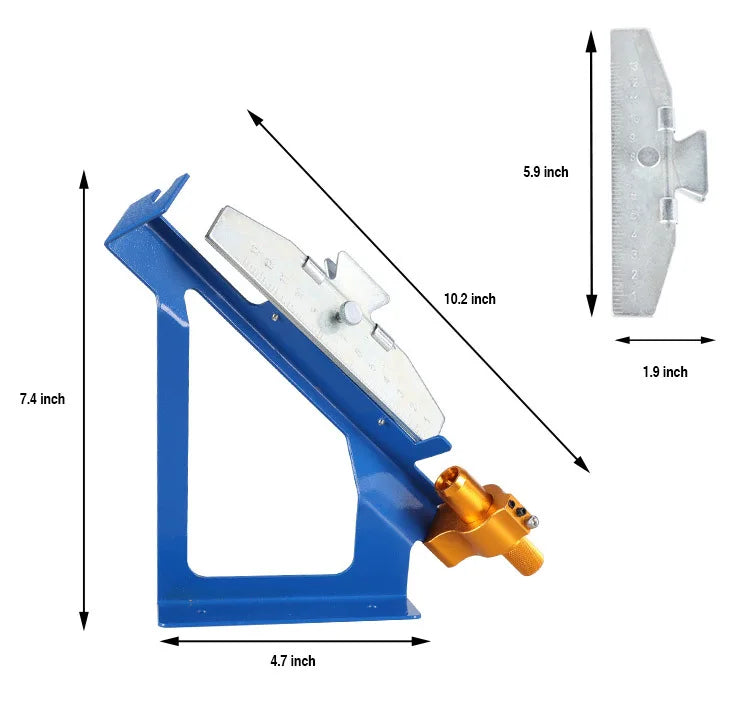 Arrow Fletching Jig Adjustable Stick Feather Vane Tool Shafts
