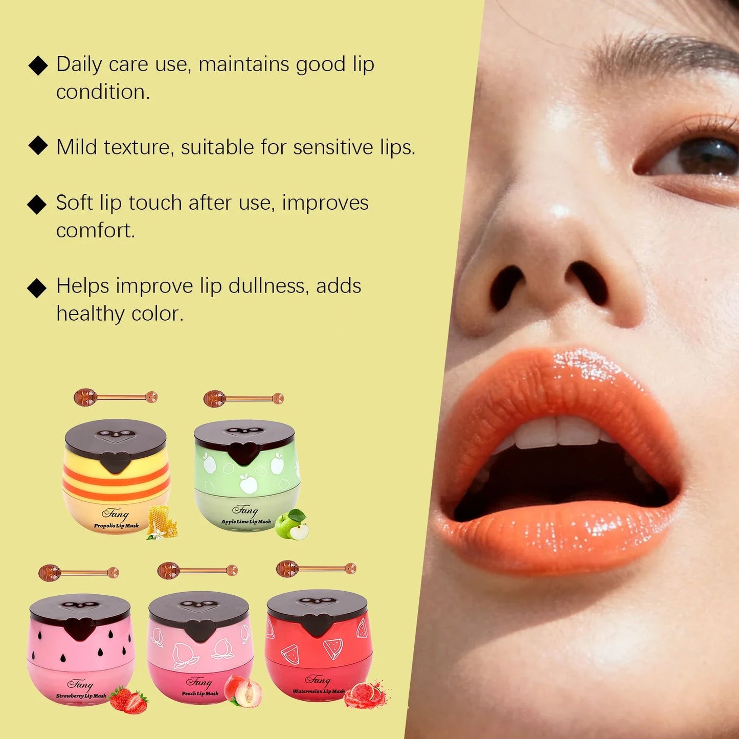 Propolis Lip Mask Stick – Hydrating Overnight Lip Balm 5.5g