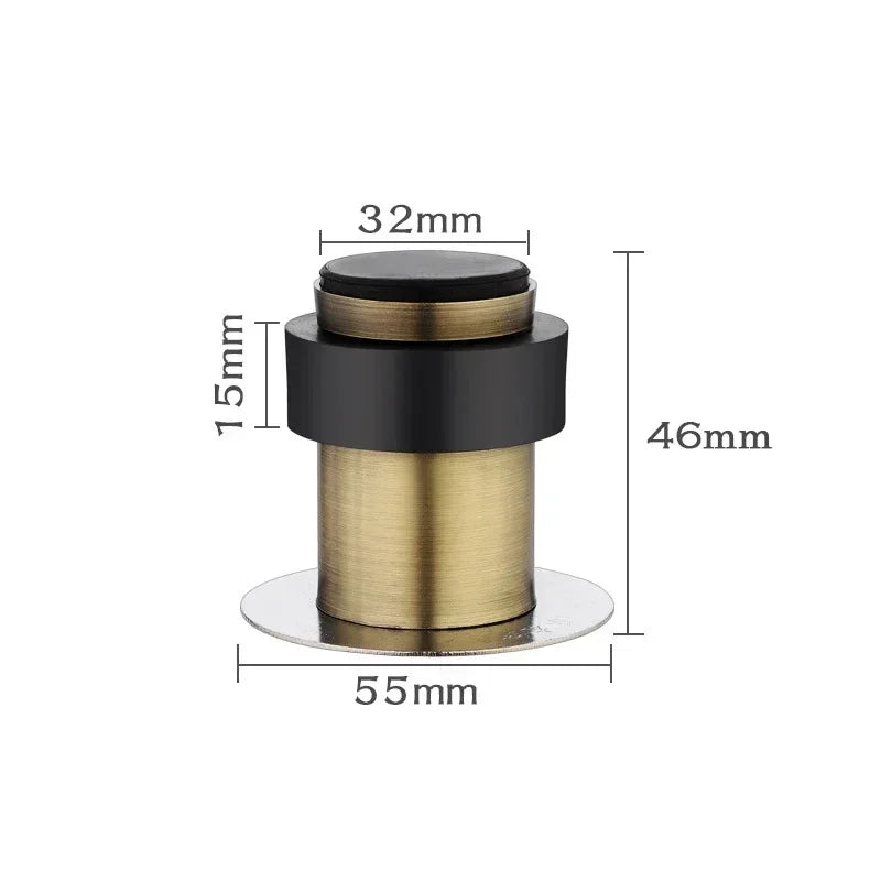 Heavy Duty Stainless Steel Floor Door Stopper – Anti-Slip