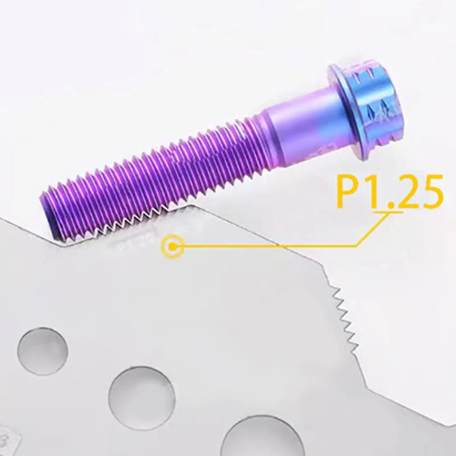 Bolt Measuring Tool Nut Bolt Thread Gauge Portable Standard Accurate Stainless Double-sided Identifier For Workshop Furniture Peaceful Pleasures Health and Wellness