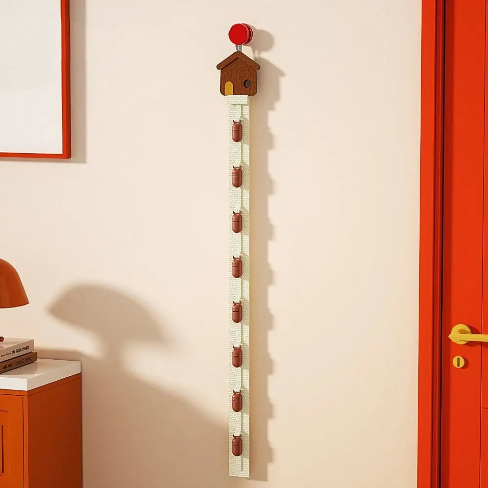 Over-The-Door Hat Organizer with 8 Non-Slip Clips | Space Saver