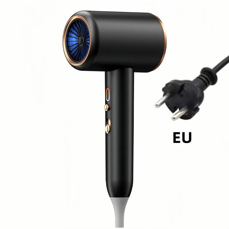 New Generation High-Speed Hair Dryer 2400W High-Power Blue Light Negative Ion Ultra Silent Recommended For Home Hair Salons Peaceful Pleasures Health and Wellness