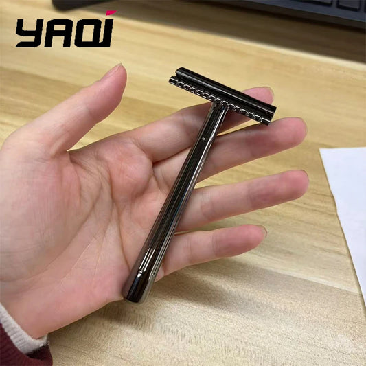 2026 New Arrival！YAQI SE Katana /Globe Trotter Single Edge Safety Razor for Mens Collection Peaceful Pleasures Health and Wellness