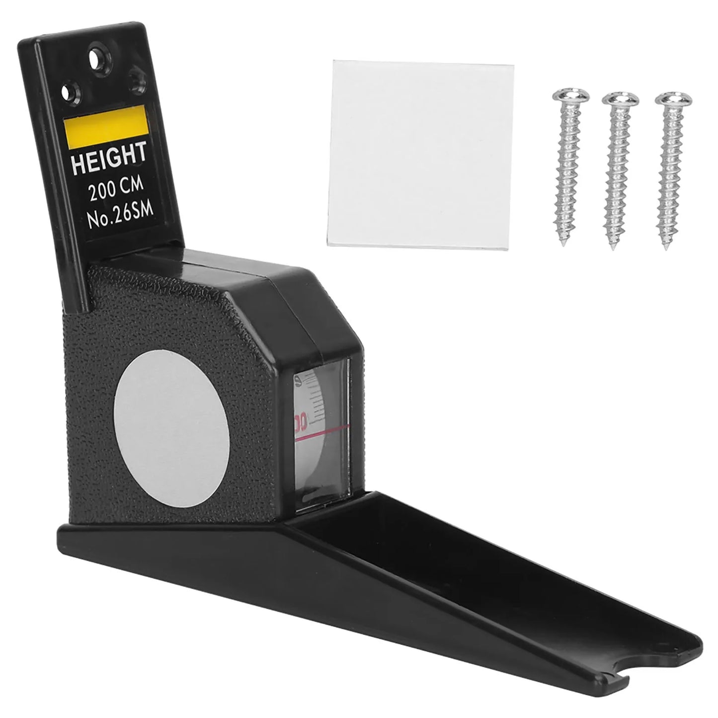 Retractable Measure Tool 2 Meters Height Stature Meter Retractable Measuring Tape Ruler Metal Measuring Tool Measuring Ruler Peaceful Pleasures Health and Wellness B