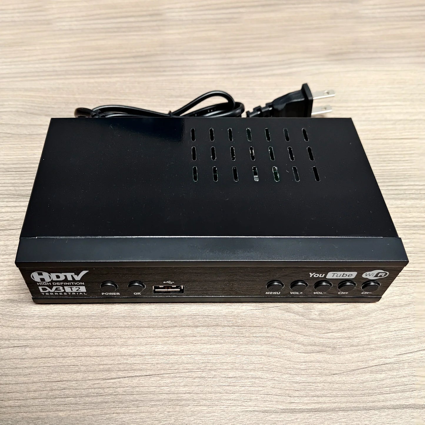 DVB-T2 Digital TV Set-Top Box – PVR, Android TV, 8GB