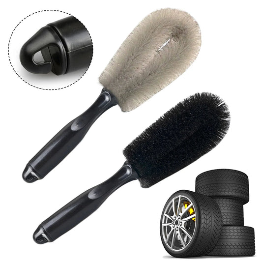 Car Wheel & Rim Cleaning Brush – Soft Bristle Auto Detail Tool Peaceful Pleasures Health and Wellness