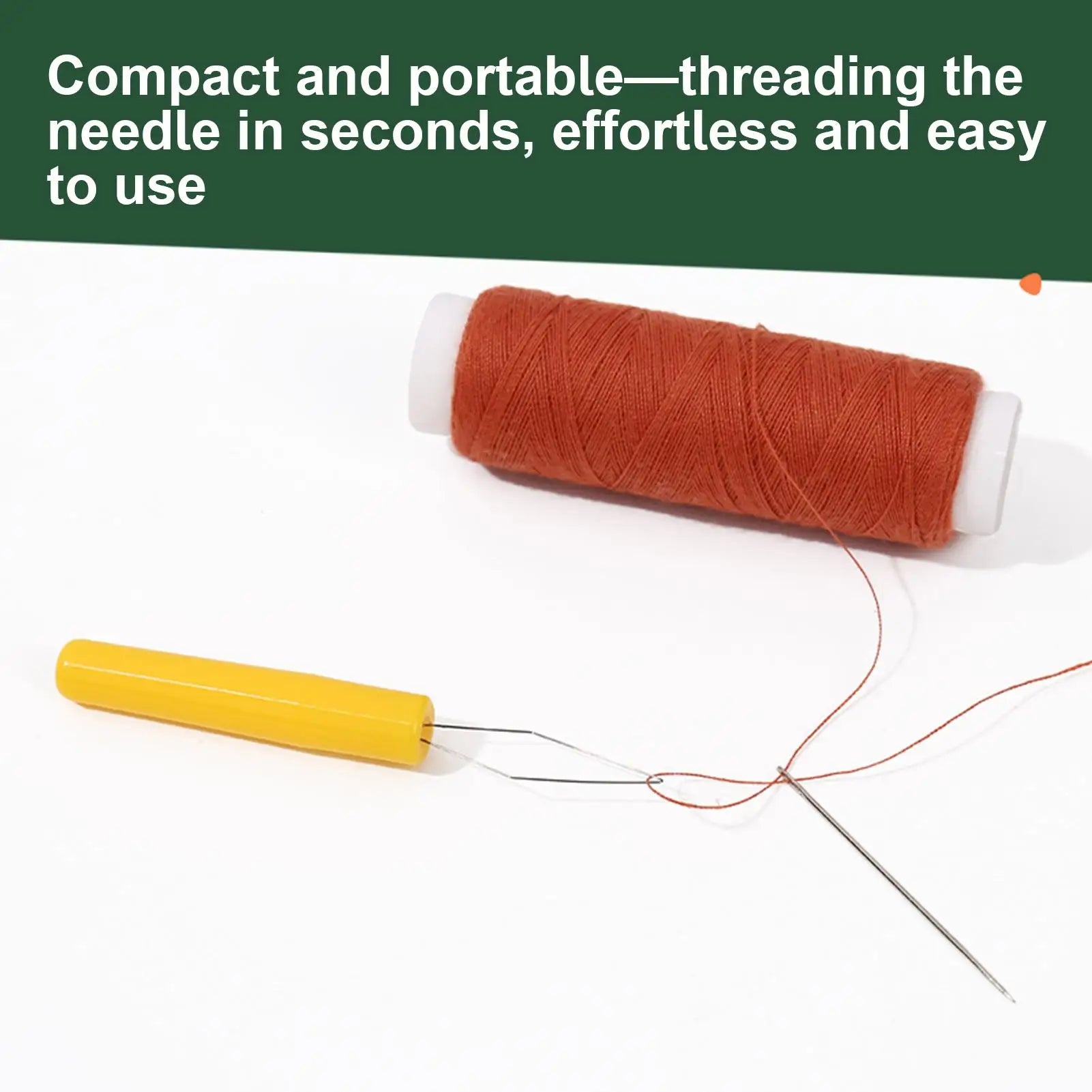 3-Pack Automatic Needle Threader | Hand & Machine Sewing Tool Needle Threader Set Peaceful Pleasures Health and Wellness