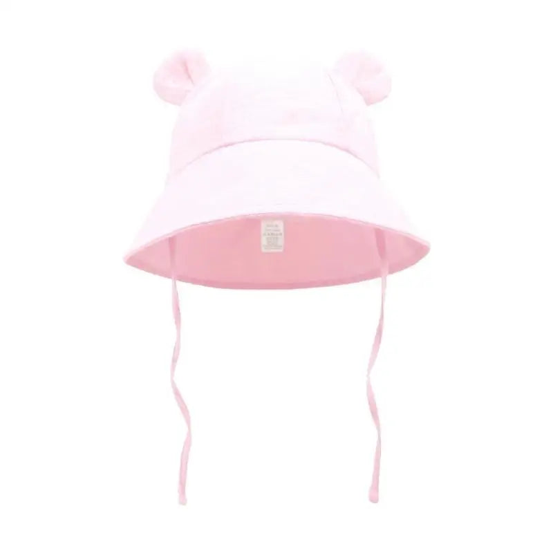 Baby Cotton Bucket Sun Hat | Unisex Infant Toddler 0–3Y