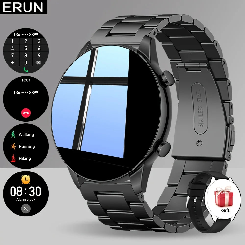 ERUN Smart Watch – Wireless Calls, Sports Modes & Fitness Tracker