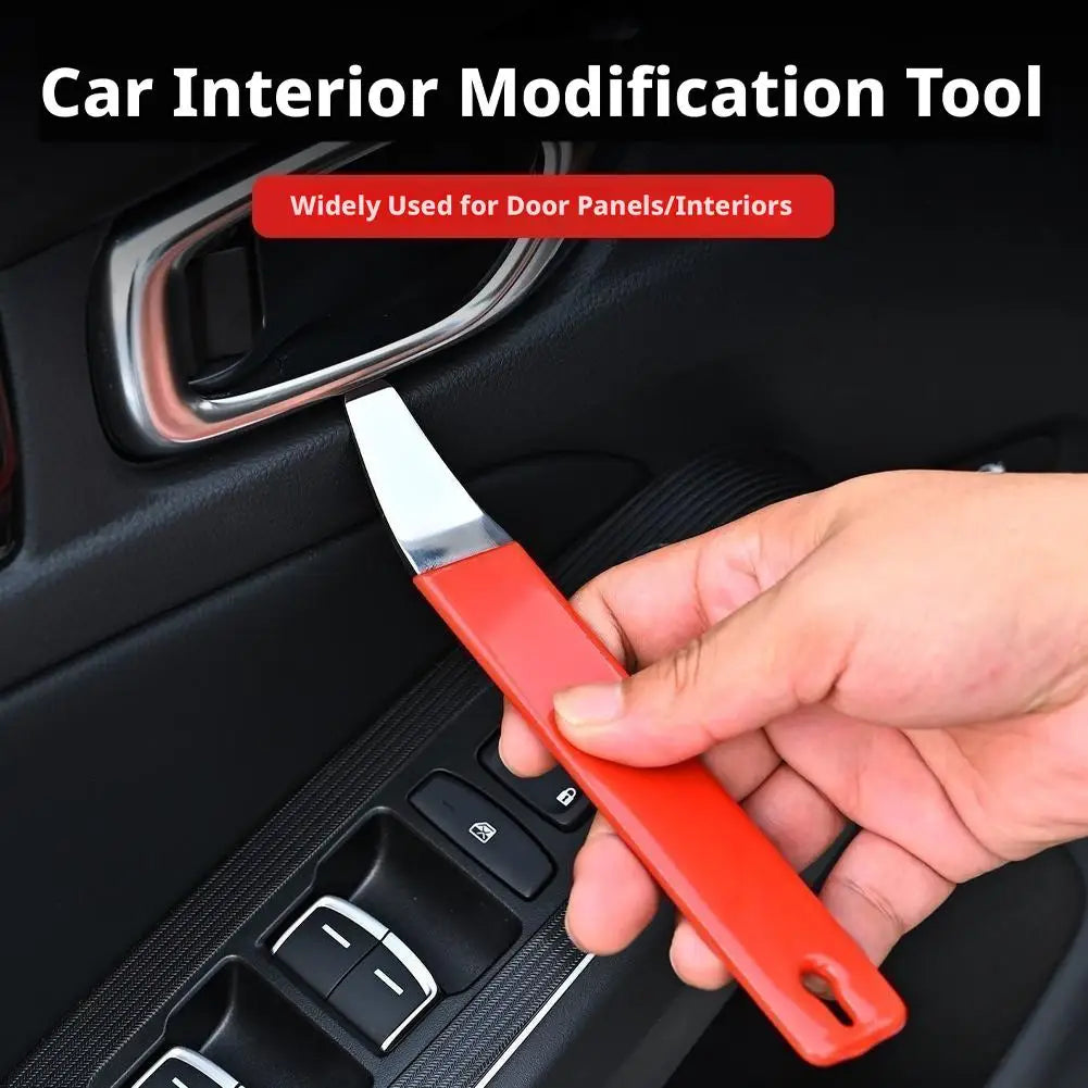 Stainless Steel Car Pry Board Car Trim Removal Level Pry Tools Door Panel Audio Terminal Fastener Driver Automotive Repair Parts Peaceful Pleasures Health and Wellness
