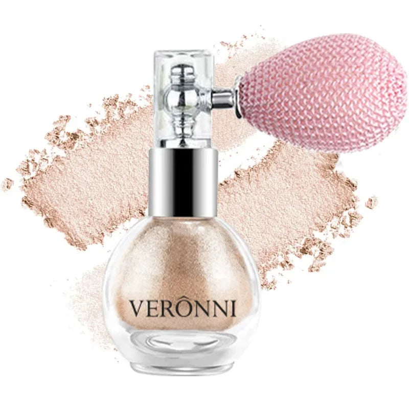 VERONNI Body & Face Diamond Shimmer Highlight Spray Powder