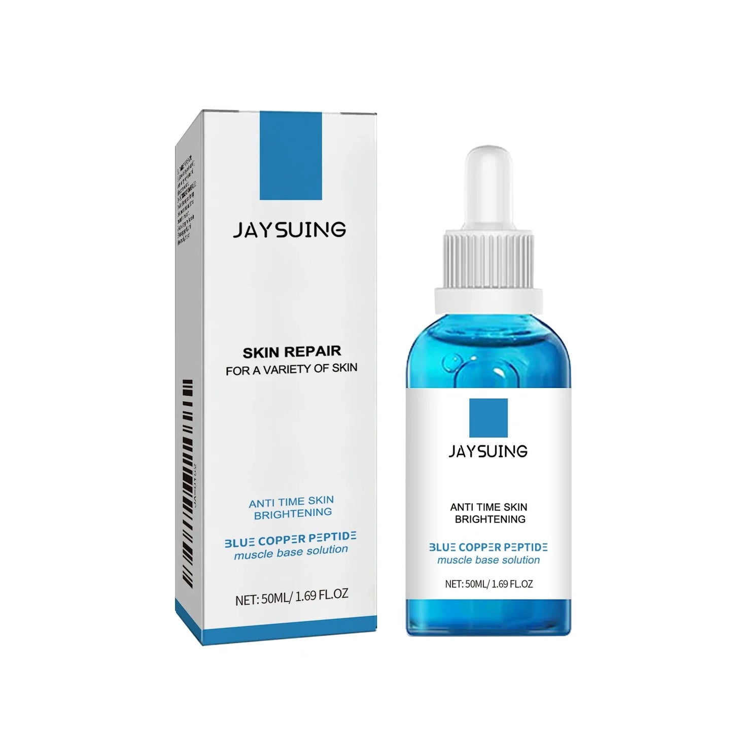 Blue Copper Peptide Face Serum – Hydrate, Firm & Brighten