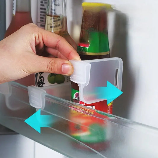 Adjustable Refrigerator Organizer Rack | BPA-Free Divider Kitchen Storage Organizer Peaceful Pleasures Health and Wellness