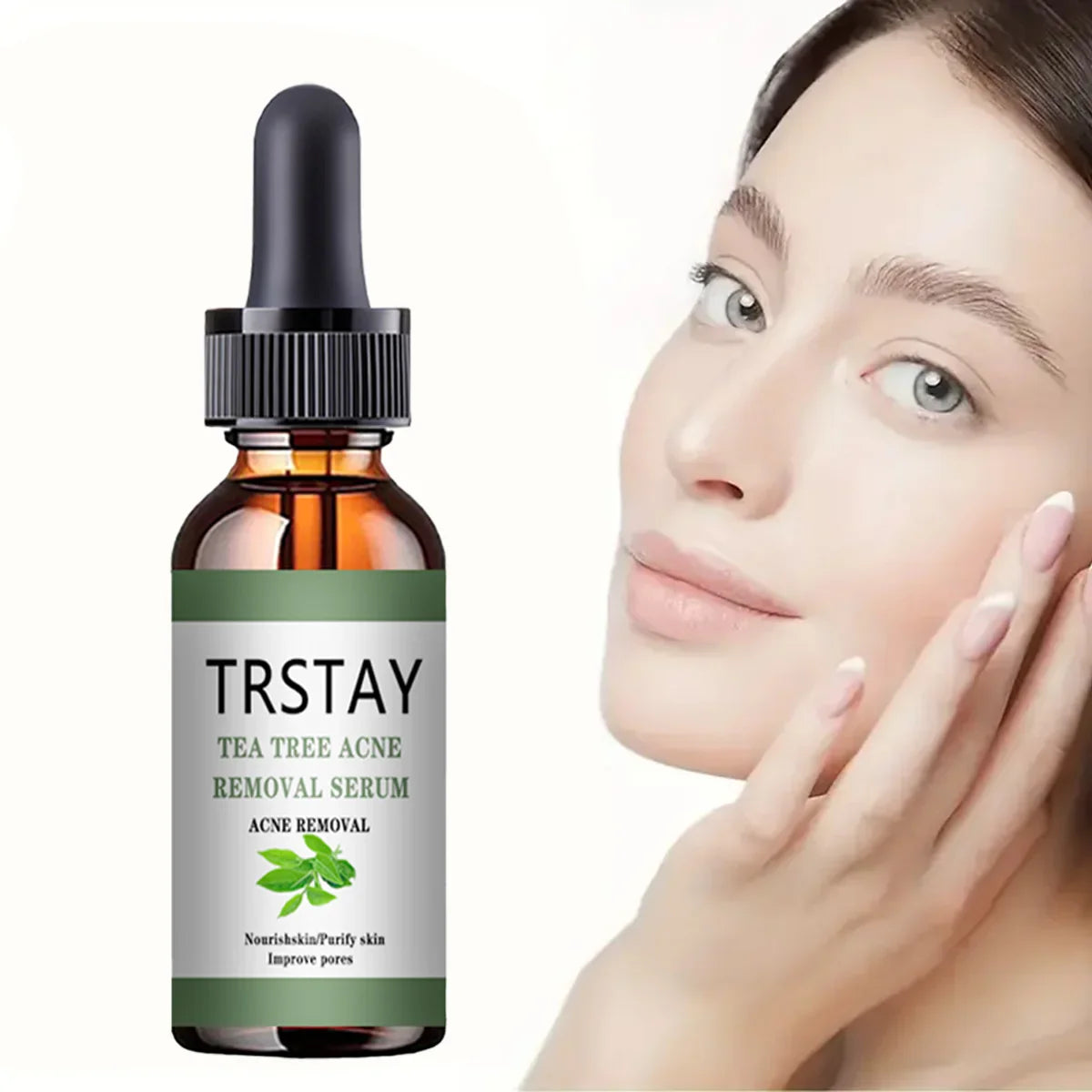 Tea Tree Oil Face Serum – Brighten, Minimize Pores & Control Oil