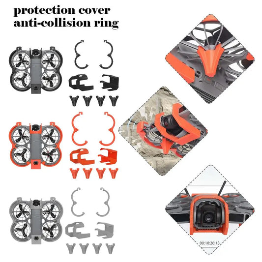 For DJI NEO2 Blade Protection Cover Anti-Collision Ring - Spiral Full Coverage Blade Guard Ring Drone Propeller Anti-Crash Peaceful Pleasures Health and Wellness