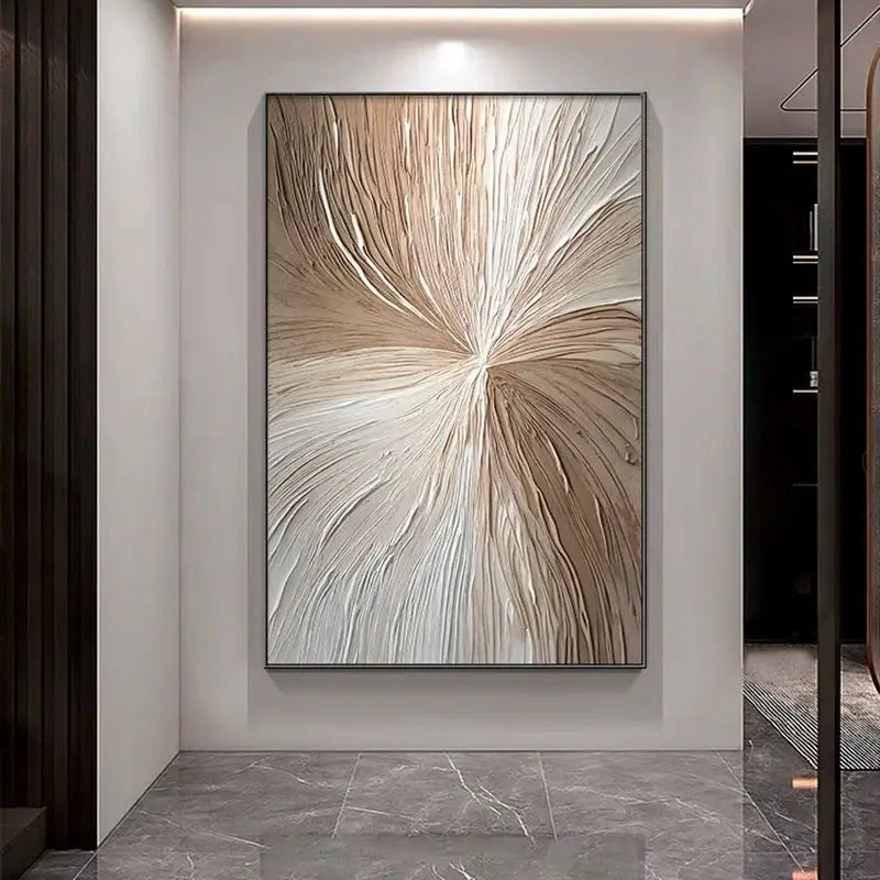 Unique Gift Abstract Line Picture For Home Wall Decor Handmade Oil Painting On Canvas For Living Room Bedroom Haning Poster Peaceful Pleasures Health and Wellness No frame 50cmx100cm