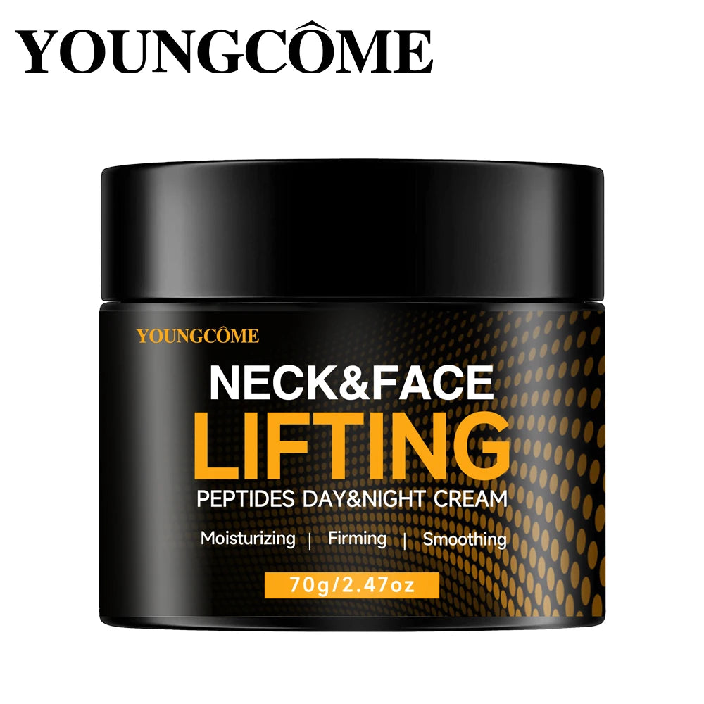 Neck & Face Lifting Peptides Neck Facial Cream Moisturiser Anti aging Firming Smoothing Neck Skin Care Repair Fade Fine Lines Peaceful Pleasures Health and Wellness