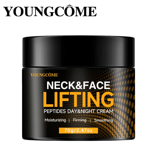 Neck & Face Lifting Peptides Neck Facial Cream Moisturiser Anti aging Firming Smoothing Neck Skin Care Repair Fade Fine Lines Peaceful Pleasures Health and Wellness