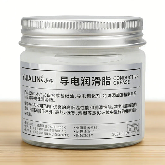 New 100g Electric Contact Grease Conductive Paste Electricity Compound Grease for Low Resistance Value for Household Appliances Peaceful Pleasures Health and Wellness