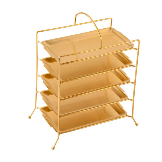 304 Stainless Steel Rectangular Barbecue Rack Portable Design Peaceful Pleasures Health and Wellness