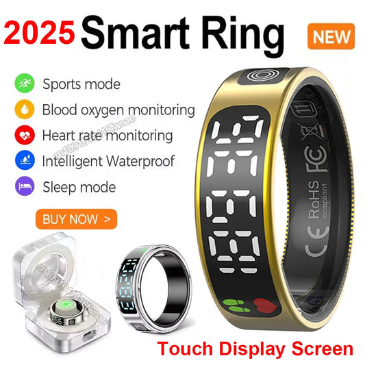 Ola Esporte Smart Ring – LED, Heart Rate & 5ATM Waterproof Smart Health Ring Oasis Select