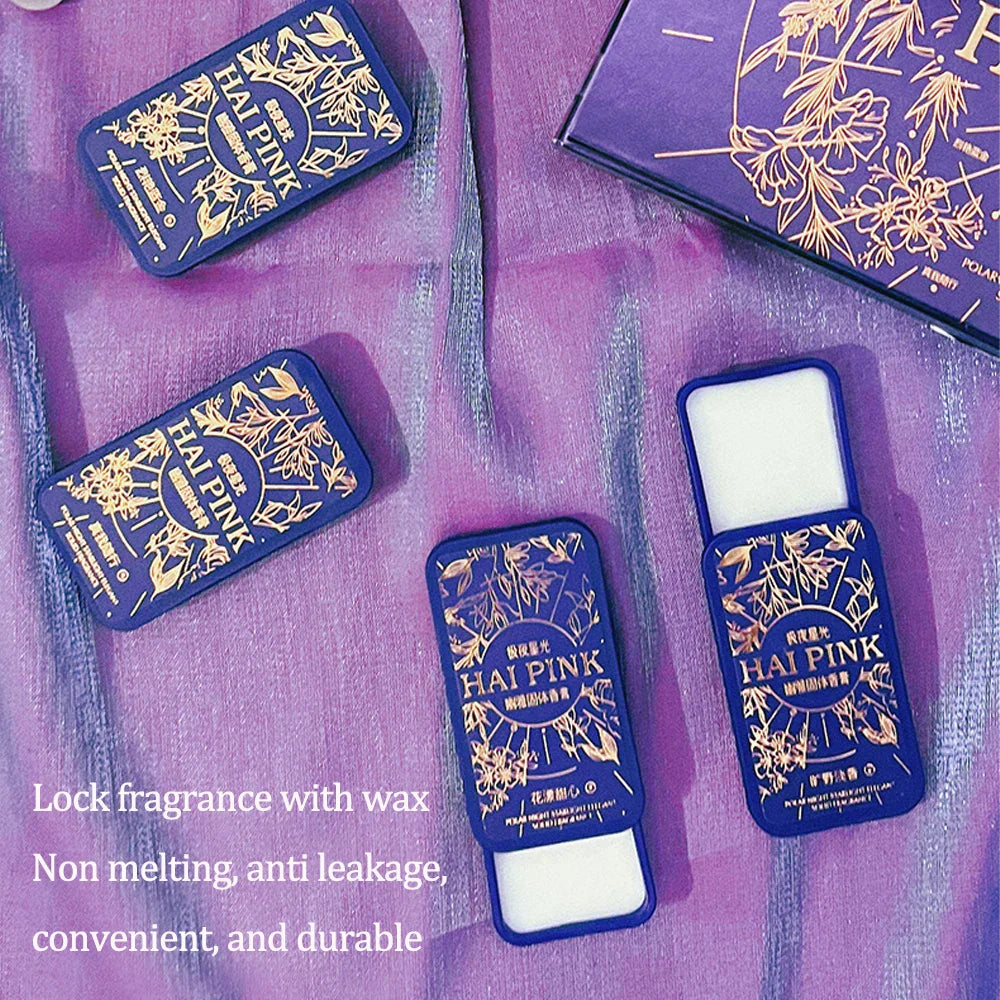 4-Piece Solid Fragrance Gift Set – 4 Portable Scent Balms