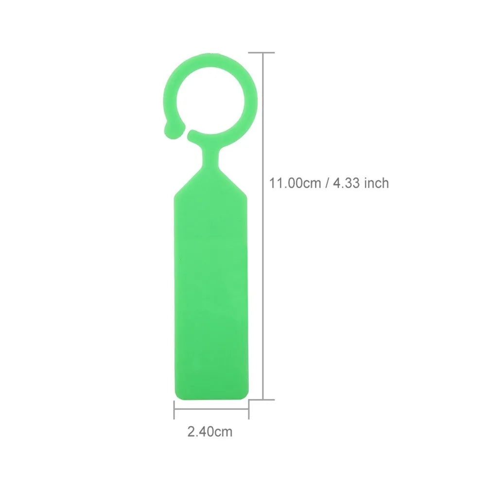 200PCS Reusable Plastic Plant Labels – Writable Nursery Tags
