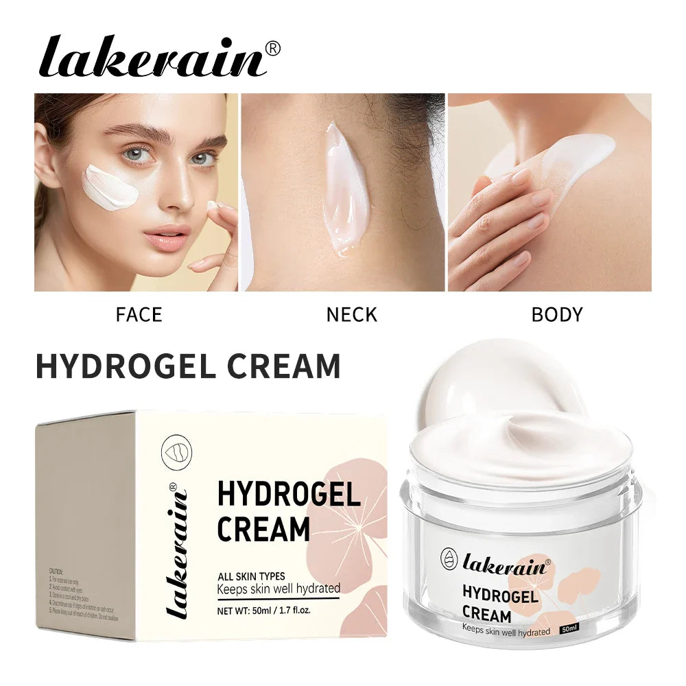 Hydrogel Face Cream – Deep Hydration, Hyaluronate & Squalane