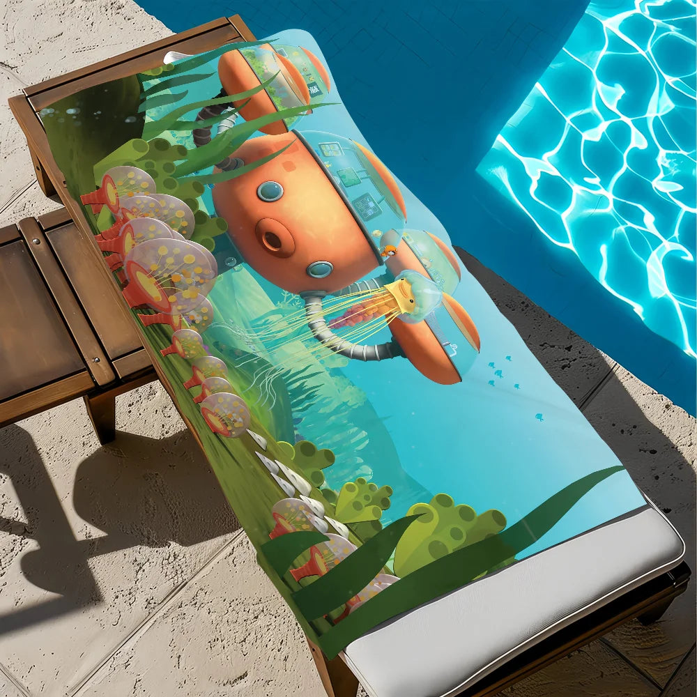 Octonauts Quick-Dry Kids Beach Towel | Pool, Travel & Gym