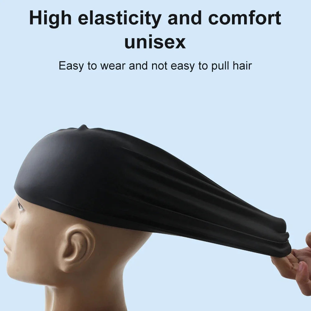 Silicone Swimming Cap for Long Hair Braid Waterproof Women Men Ladies High Elasticity Ears Protection Large Silicone Diving Cap Peaceful Pleasures Health and Wellness