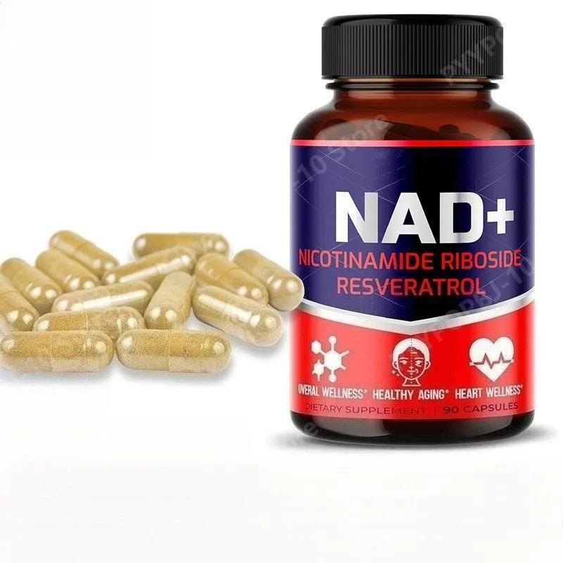 NAD+ 300mg Trans-Resveratrol Quercetin Rhodiola – 90 Capsules