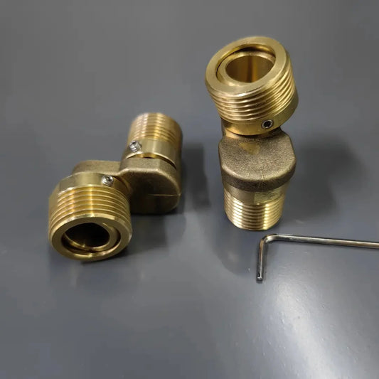 Brass Angled Shower Faucet Adapter | Wall Mounted Angle Adjust Shower Faucet Adapter Oasis Select