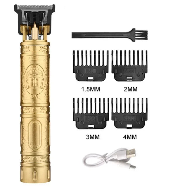 XMSJ Professional Rechargeable Hair Clipper & Trimmer for Men