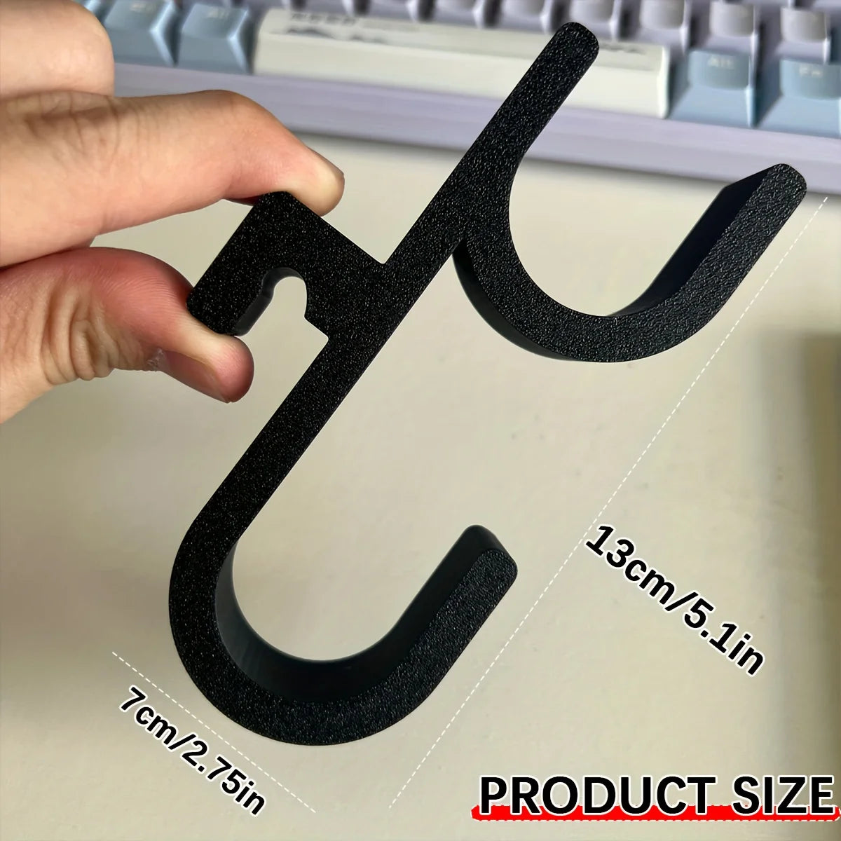 Car Umbrella Hooks – No-Drill Seat Back Trunk Hangers 2-Pack