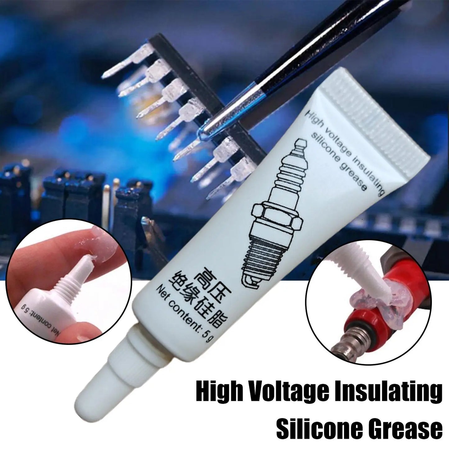 Dielectric Silicone Grease – Waterproof High Temp Corrosion Resistant