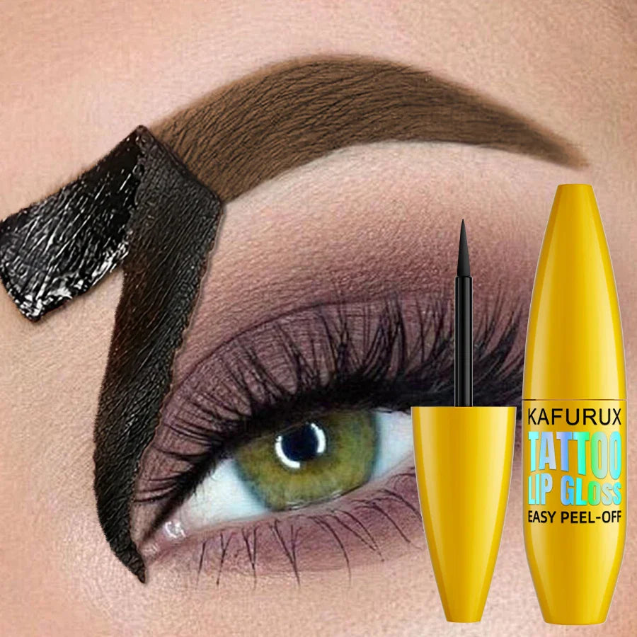 KAFURUX 5-Color Peel-Off Eyebrow Dye Cream – Waterproof Brow Gel