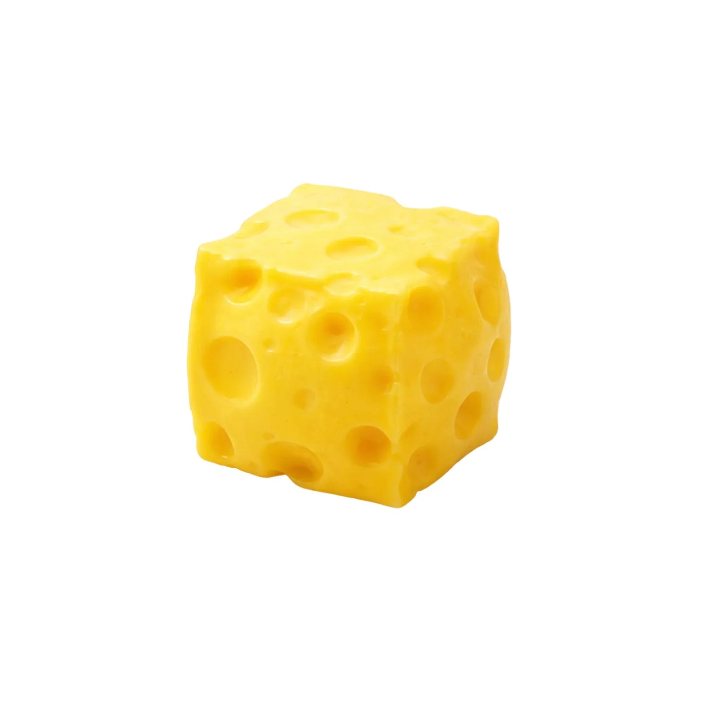 Yellow Cheese Squeeze Toy – Slow-Rising Squishy Gift