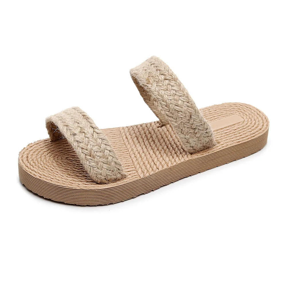 Women's Summer EVA Flip-Flop Slides – Lightweight Beach Slippers