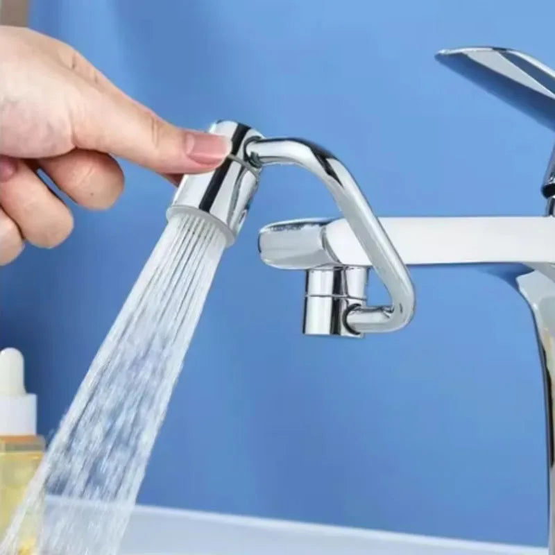 1080° Swivel Stainless Steel Faucet Extender | Dual Spray Mode